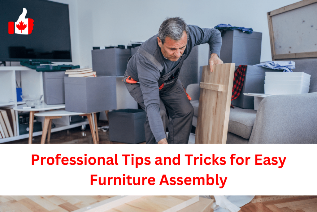 Professional Tips and Tricks for Easy Furniture Assembly