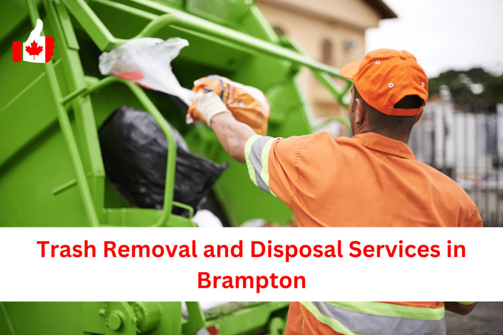 Trash Removal Service in Brampton by VIP Delivery Service